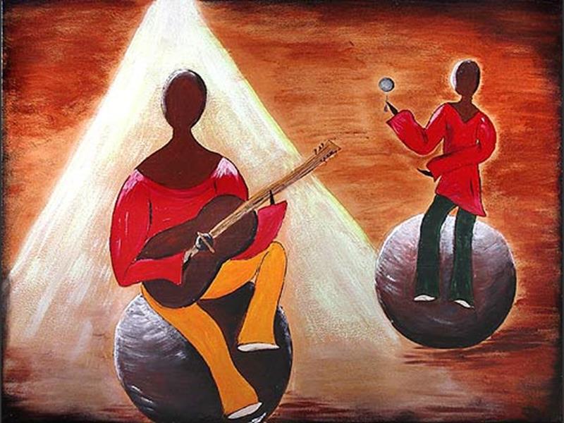 Original Artwork - Guitarist