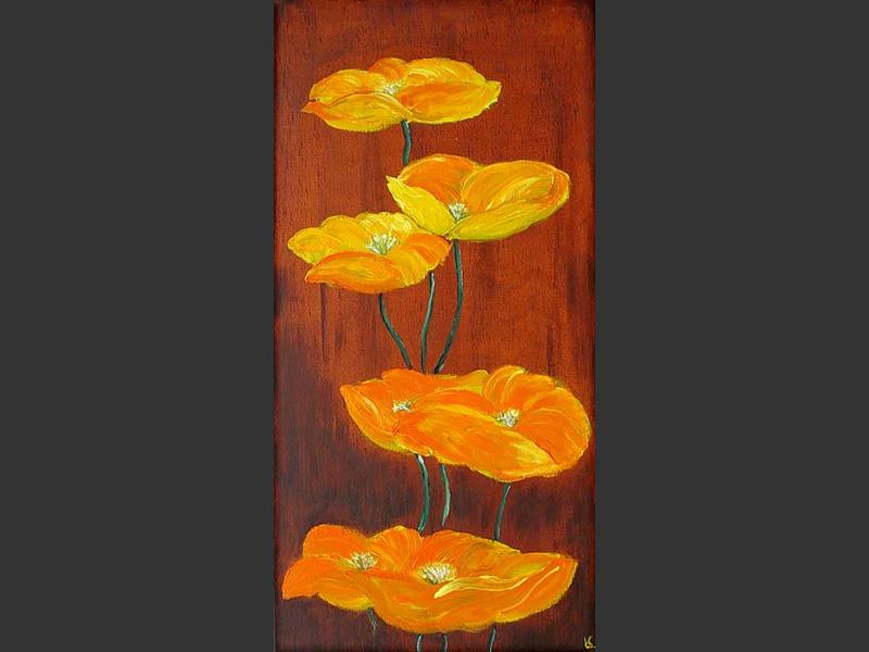Original Artwork - Rikka (standing up flowers Ikebana)