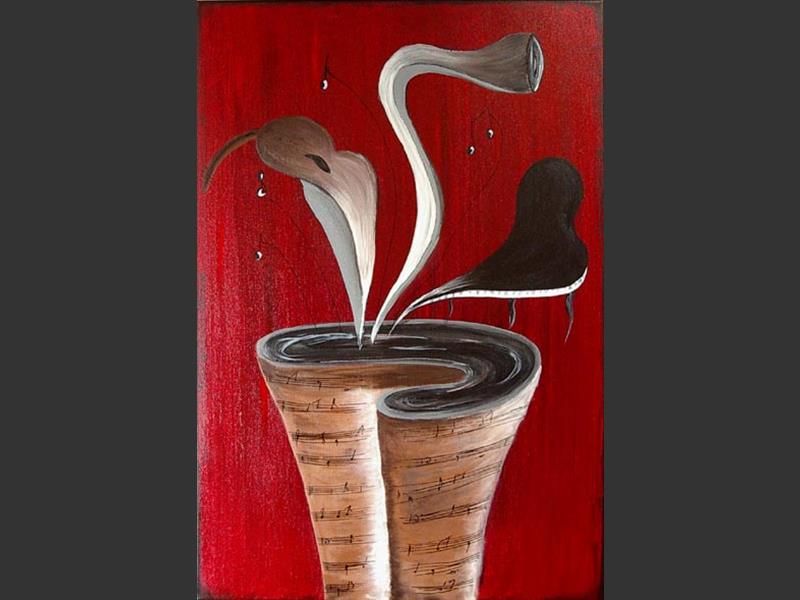 Original Artwork - Jazz Bouquet