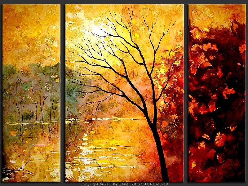 Original Artwork - Autumn Lake