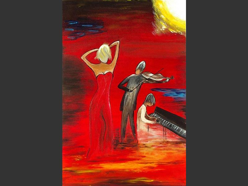 Original Artwork - Fire Dance
