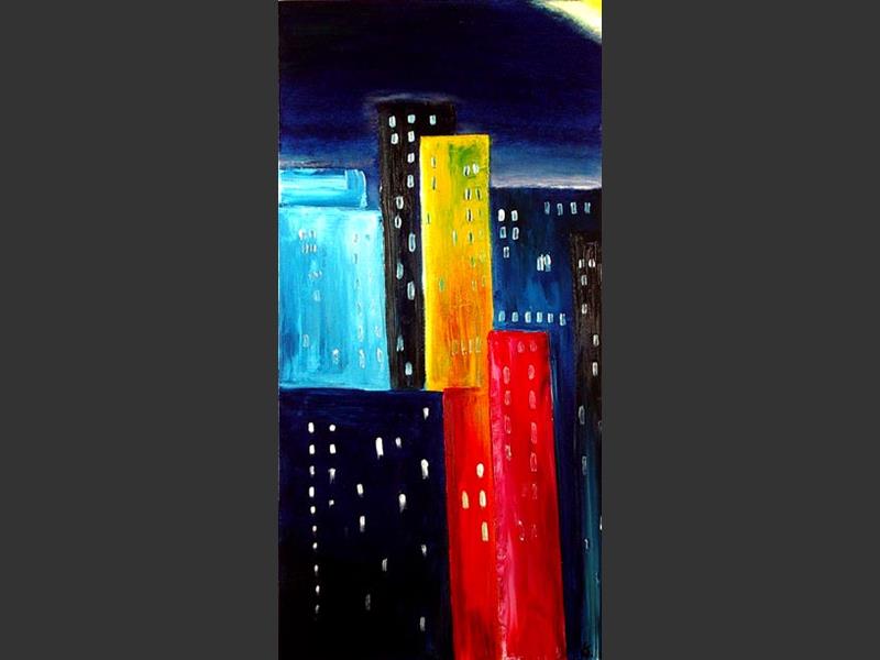 Original Artwork - Nightscrapers