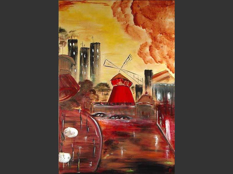 Original Artwork - Moulin Rouge
