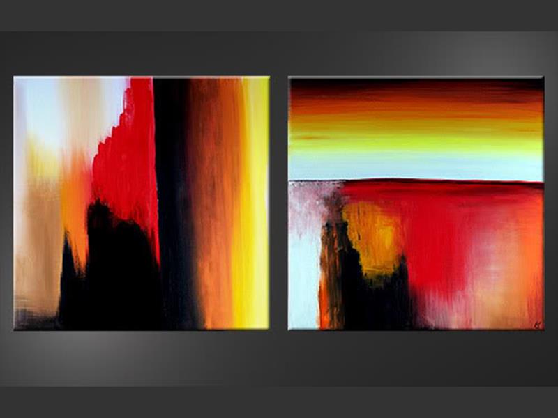 Original Artwork - Burning Towers