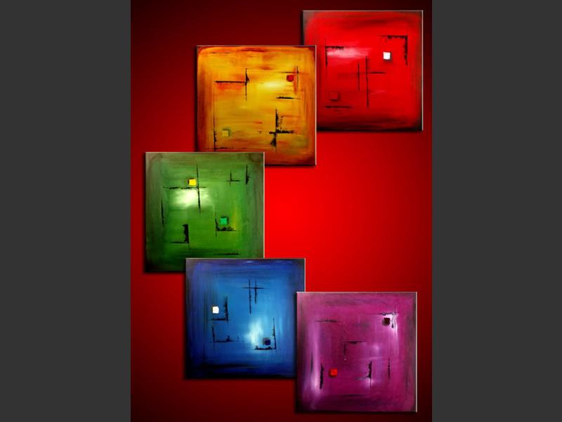 Original Artwork - Pentatonic Rainbow
