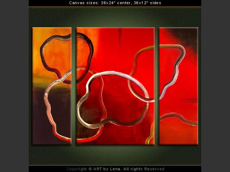 Original Artwork - Floating Rings