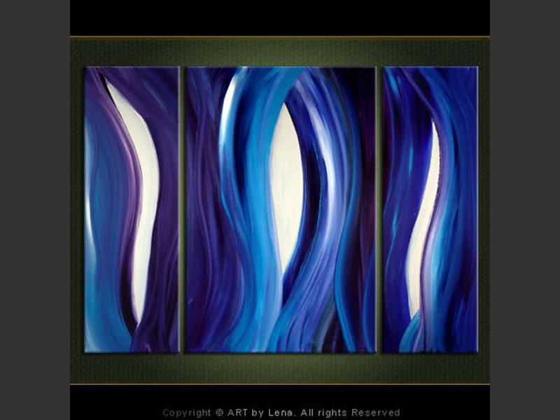 Original Artwork - Rhapsody in Blue
