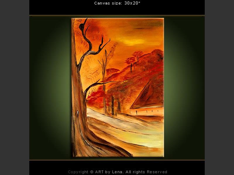 Original Artwork - Autumn Hill