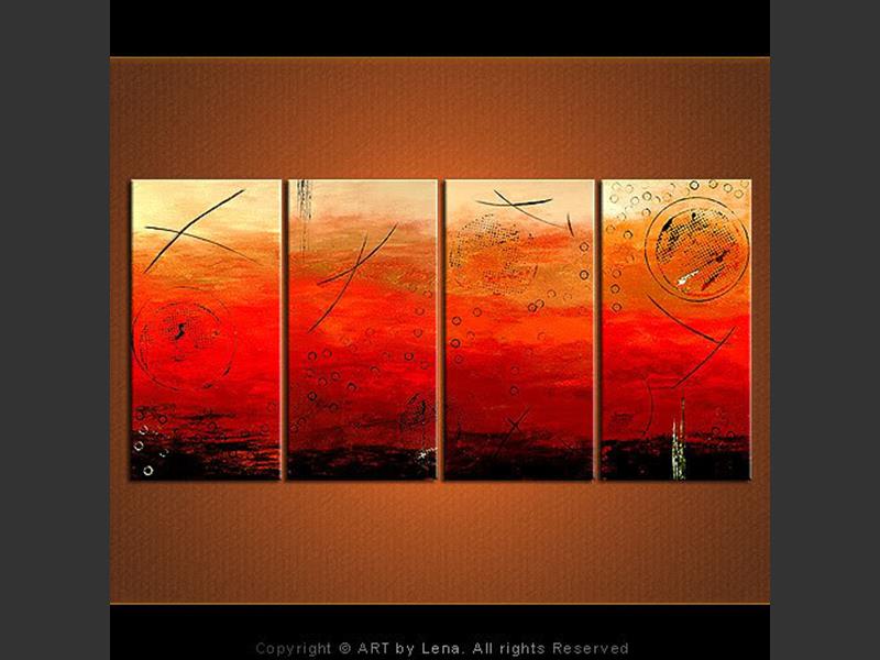 Original Artwork - Flaming Reeds. . .