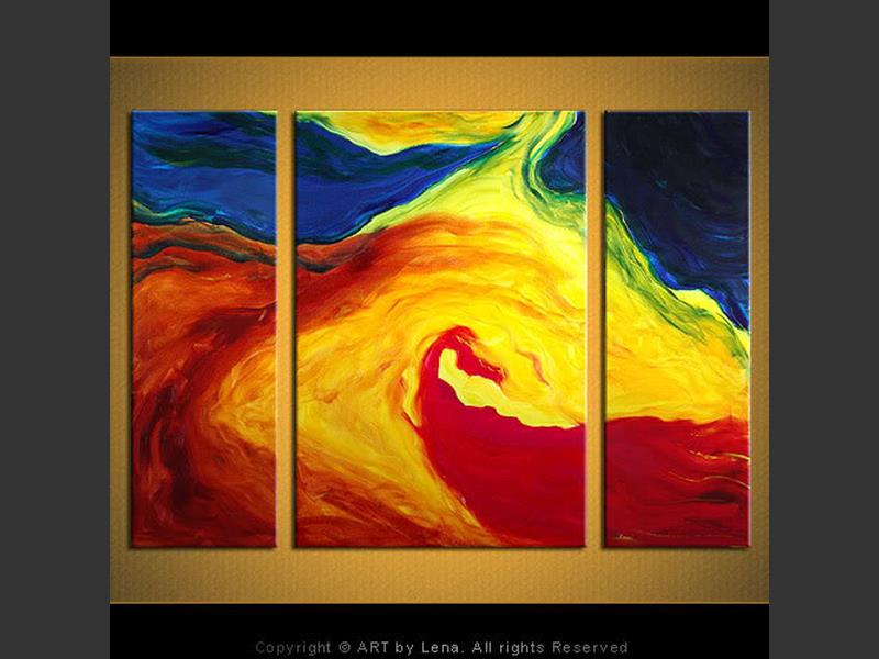Original Artwork - Lava Tongues