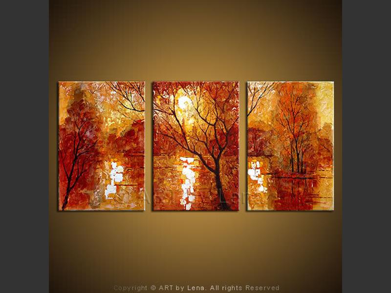 Original Artwork - Autumn in the Park