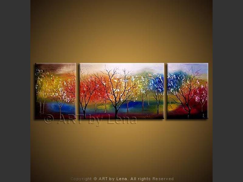 Original Artwork - Cherry Orchard: Evening