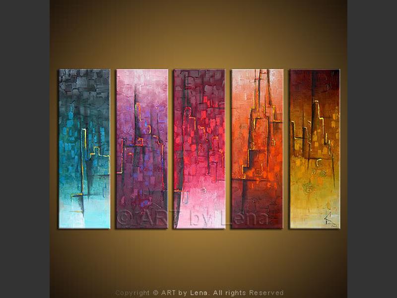 Original Artwork - Chicago Silhouettes