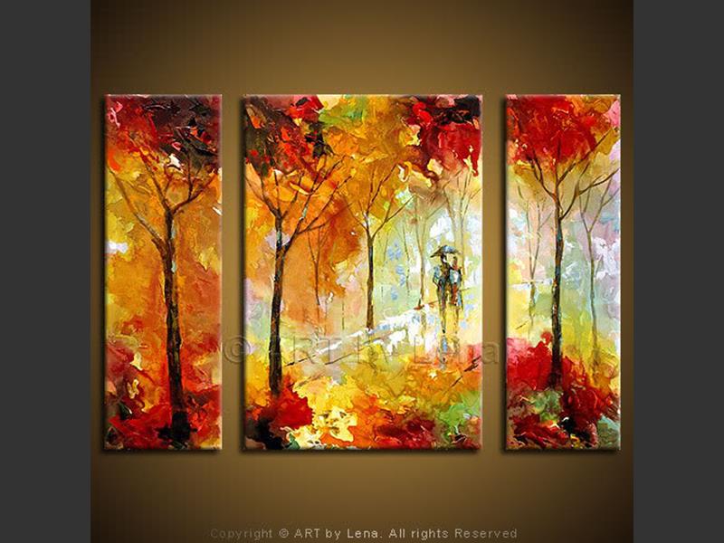 Original Artwork - Walking in The Woods