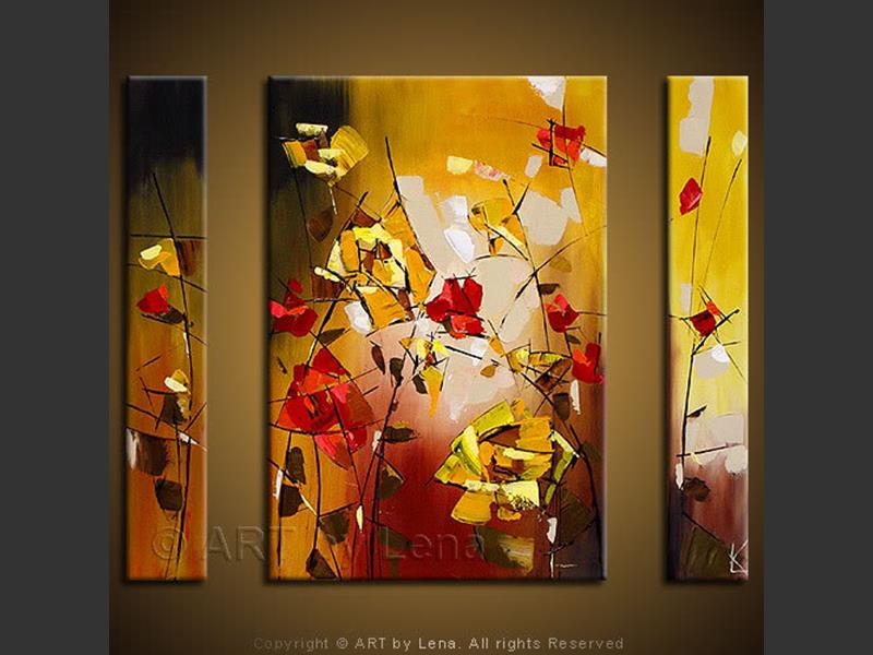 Original Artwork - Roses Jaunes 