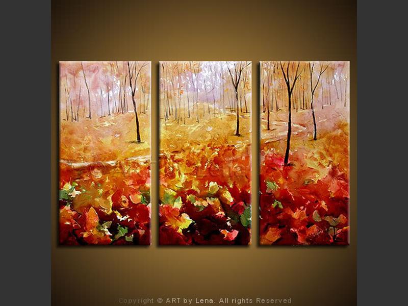 Original Artwork - Autumn Path