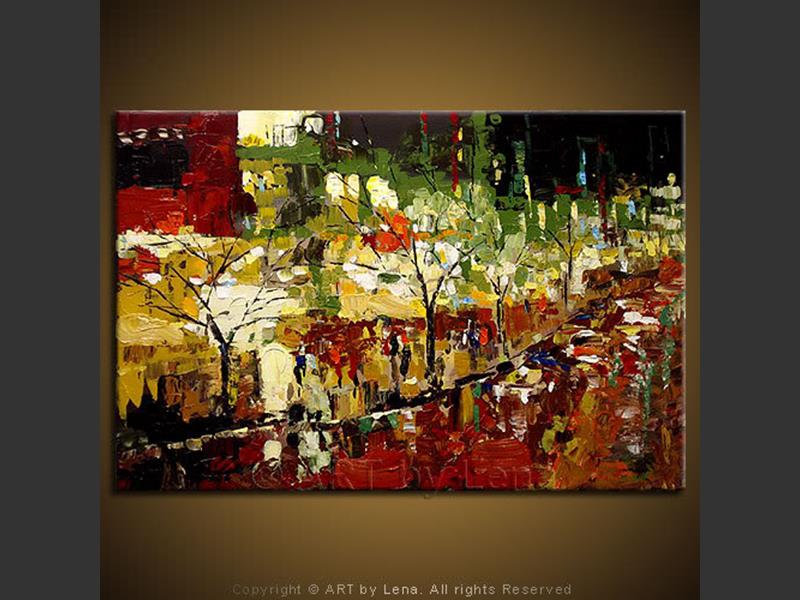 Original Artwork - Night Street