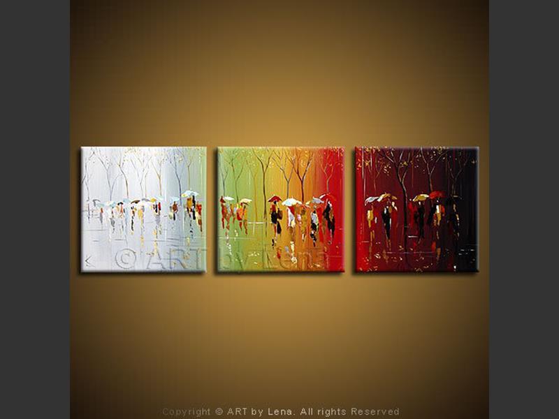 Original Artwork - Rainbow Rain