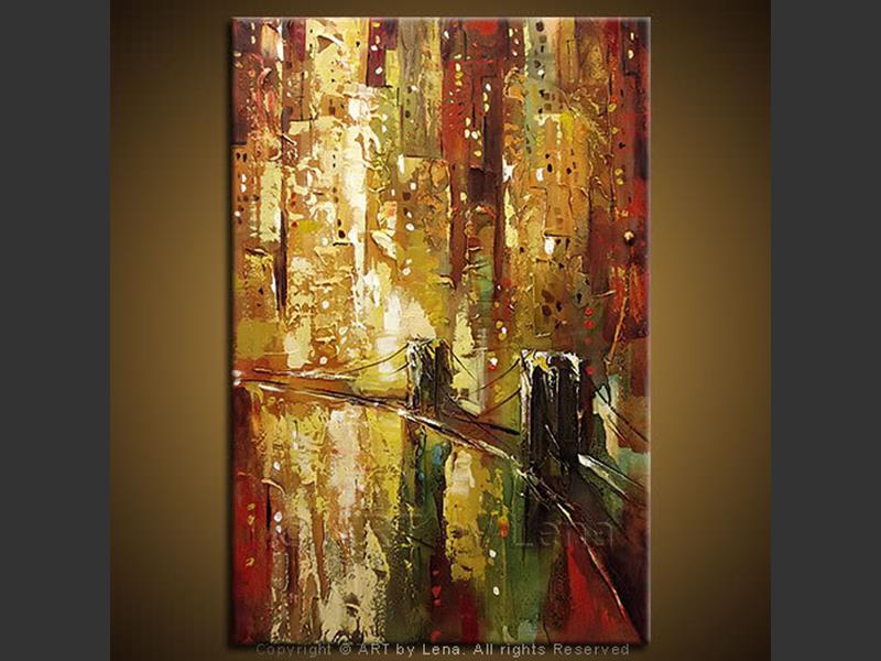 Original Artwork - Bridge in November