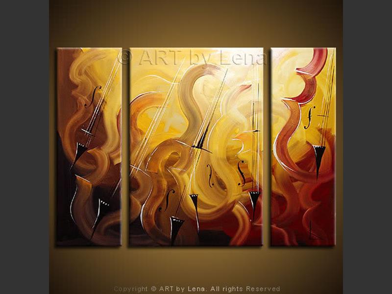 Original Artwork - Listening to The Yale Cellos