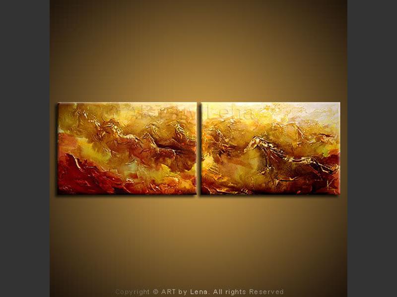 Original Artwork - Mustangs