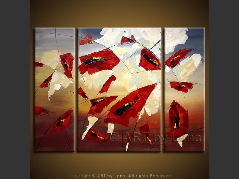 Original Artwork - Majestic Poppies