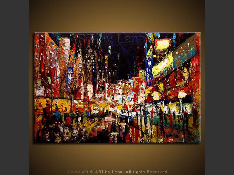 Original Artwork - Shopping District