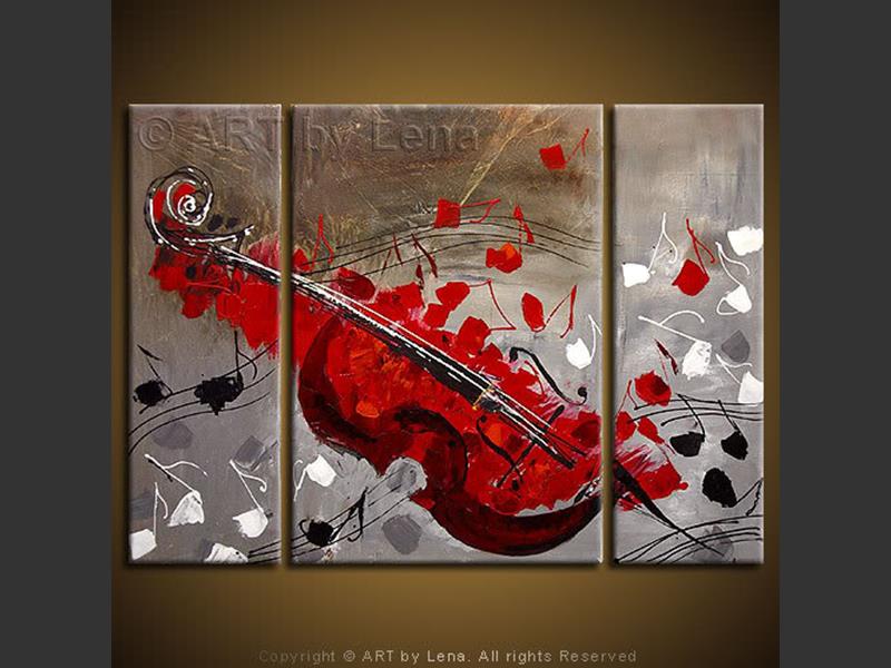Original Artwork - Red Cello