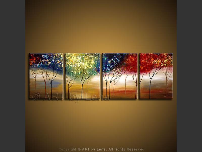 Original Artwork - Rainbow Woods