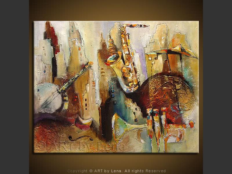 Original Artwork - Sounds of Manhattan
