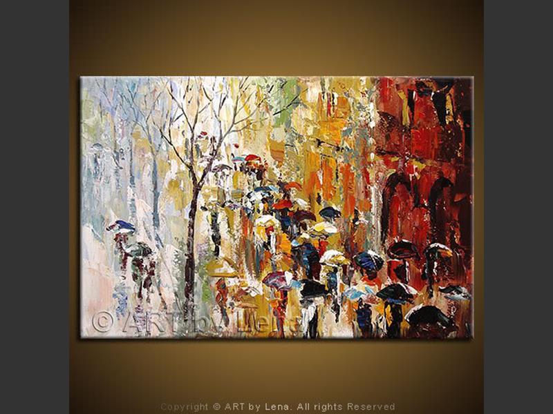 Original Artwork - Paris In Rain
