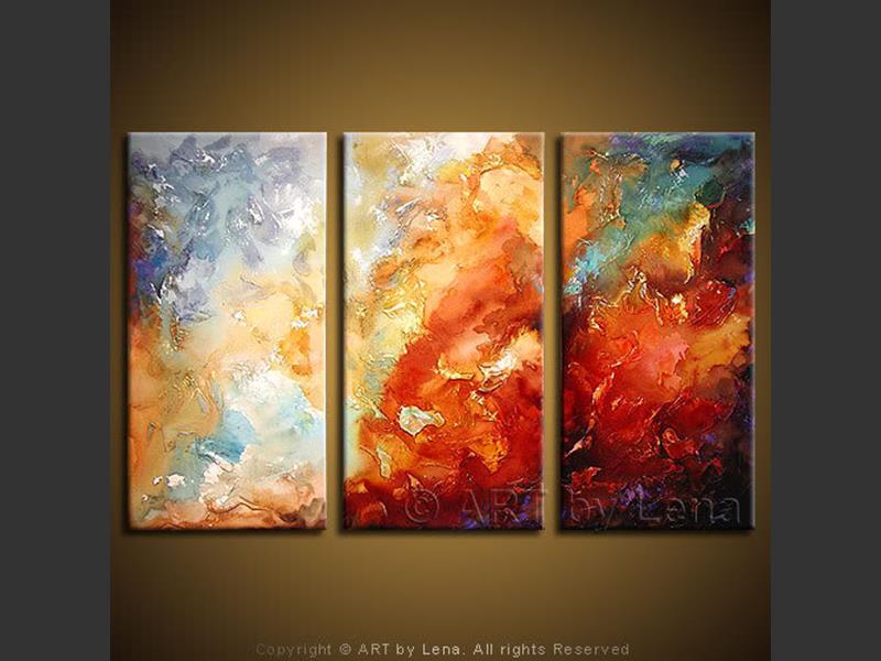 Sunset Abstract Painting