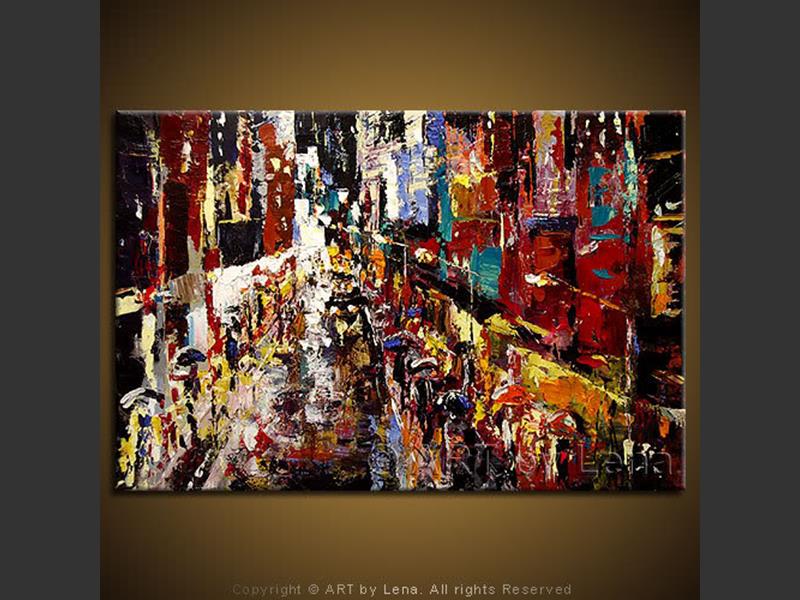Original Artwork - Rainy Evening