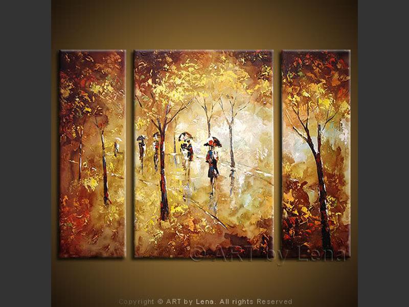 Original Artwork - Golden Rain