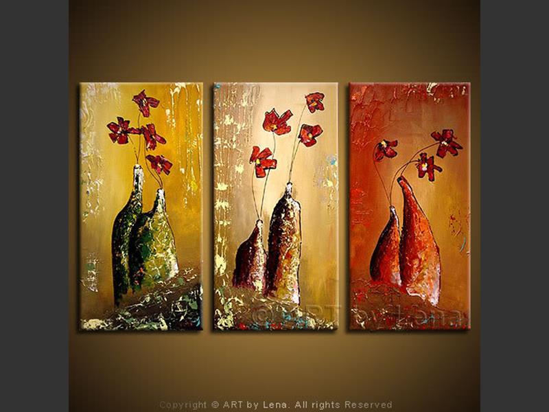 Original Artwork - Three Vases