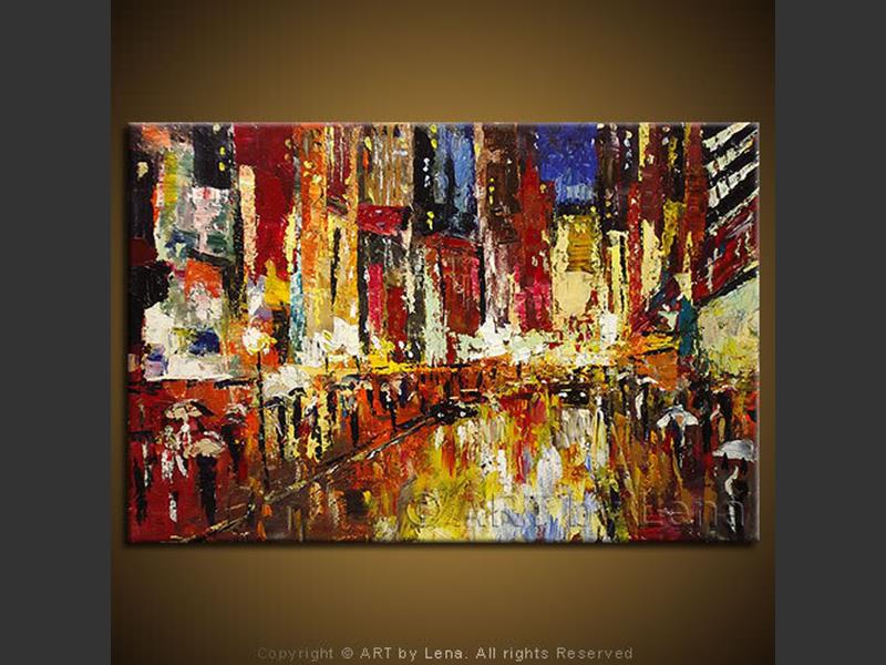 Original Artwork - Broadway Nights