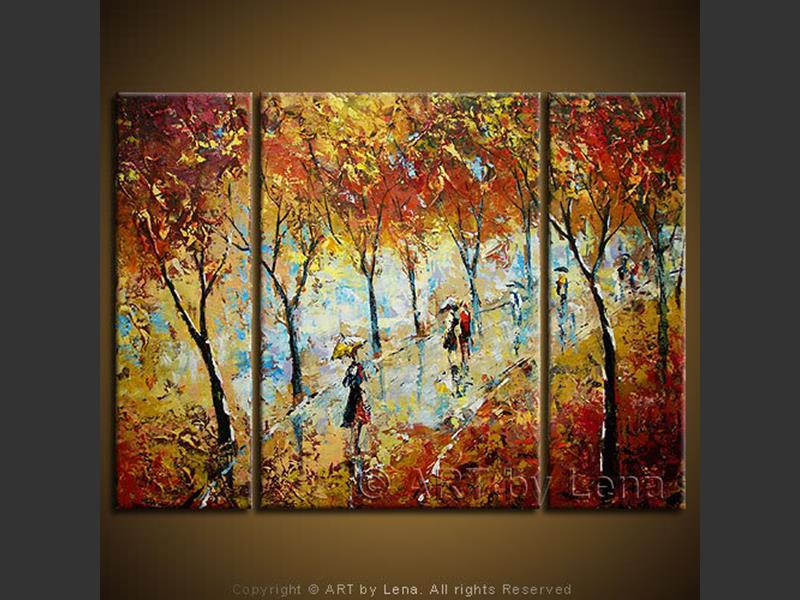 Original Artwork - Turquoise Rain