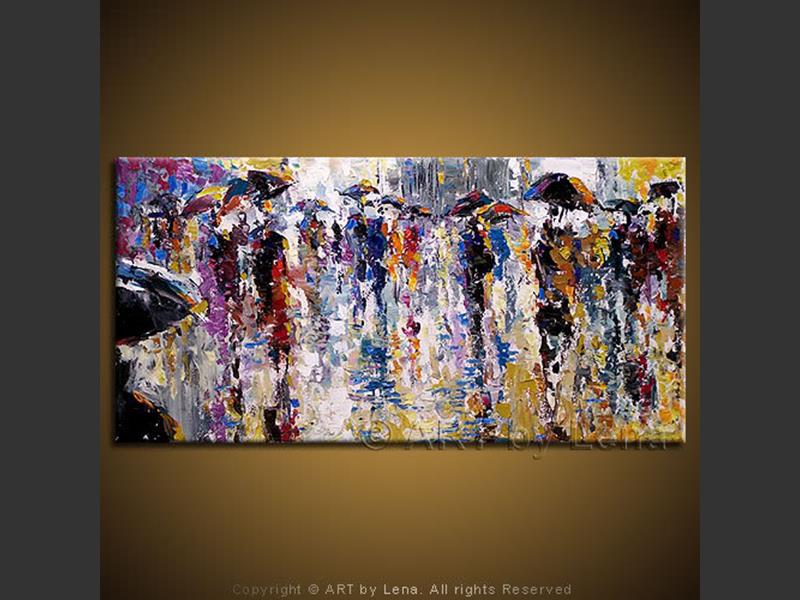 Original Artwork - La rue Parisienne