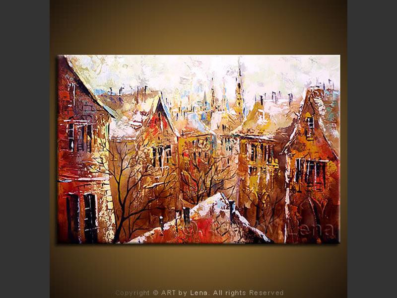 Original Artwork - The Town of Fairy Tales