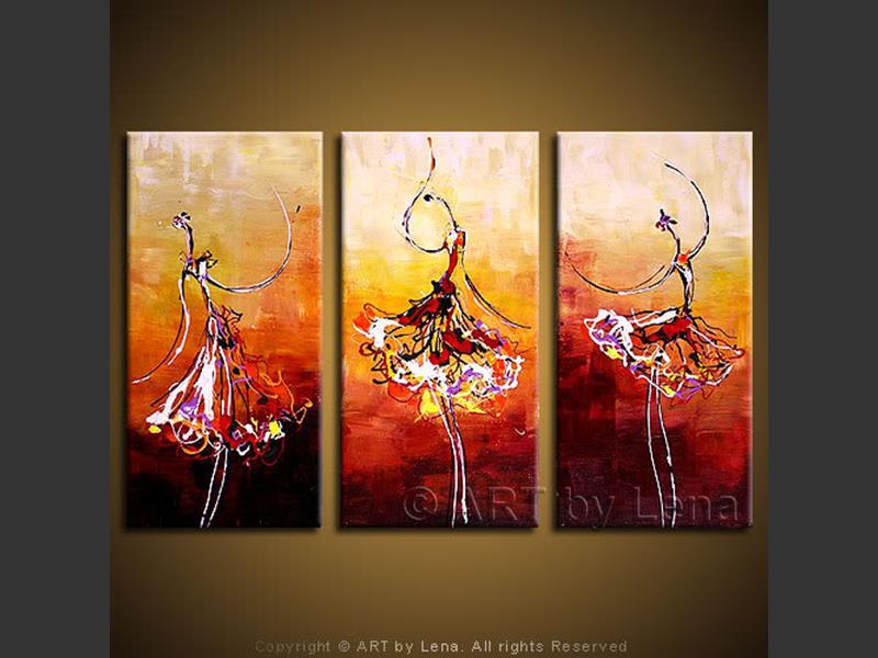 Original Artwork - En Pointe Trio