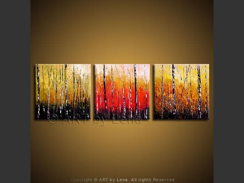 Original Artwork - The Birch Forest