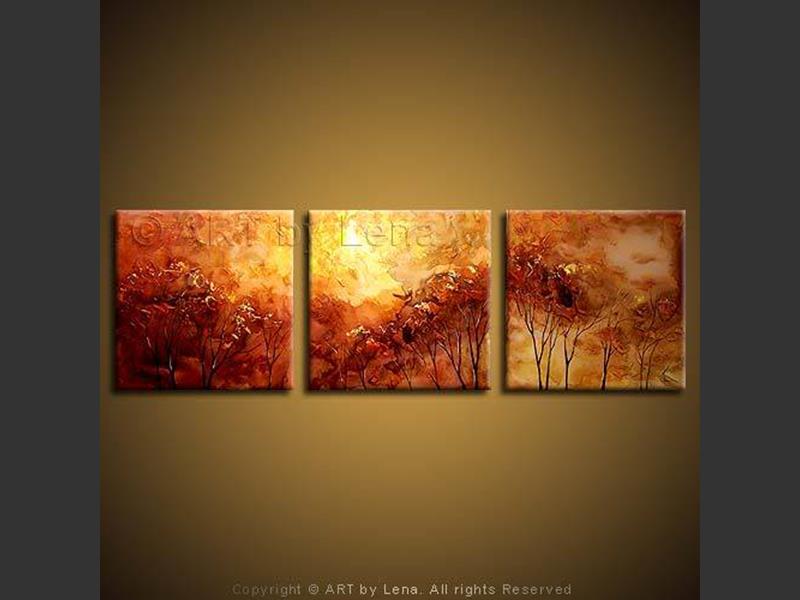 Original Artwork - Sunset Forest