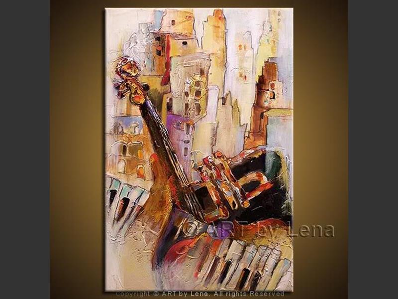 Original Artwork - Downtown Jazz