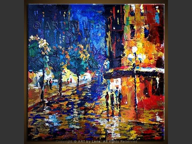 Original Artwork - Paris Boulevard