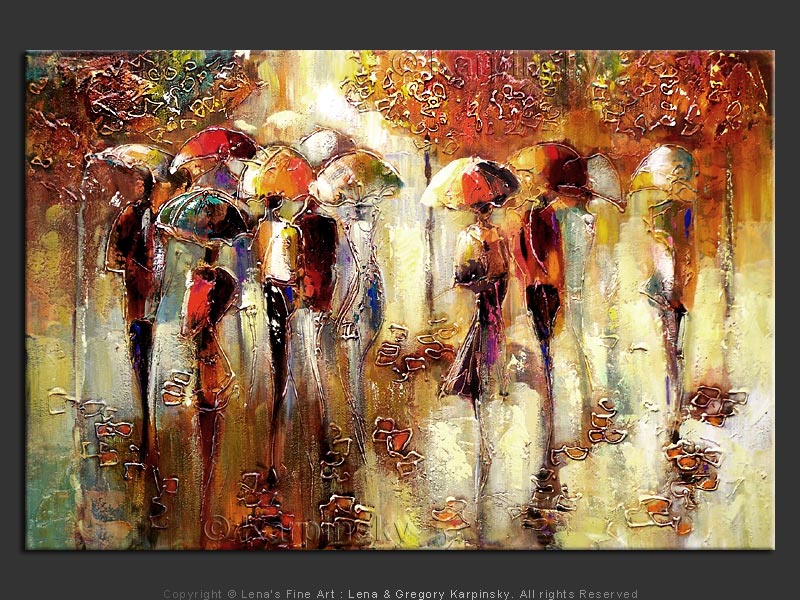 Original Artwork - Paris Promenade
