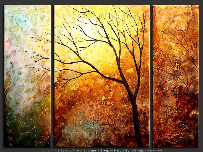 Original Artwork - Autumn Park