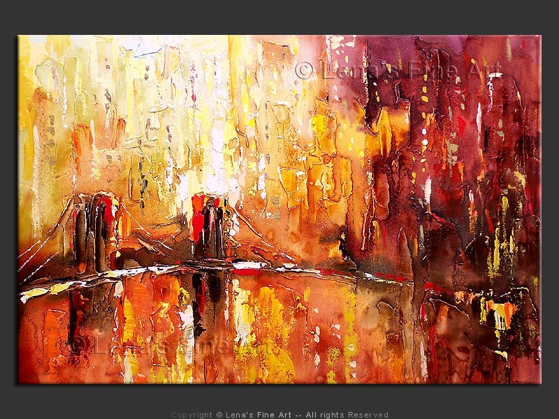 Original Artwork - Burning Sunset