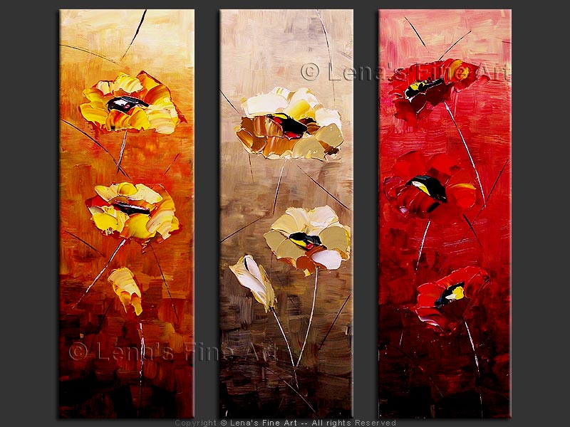 Original Artwork - Three Seasons of Bloom