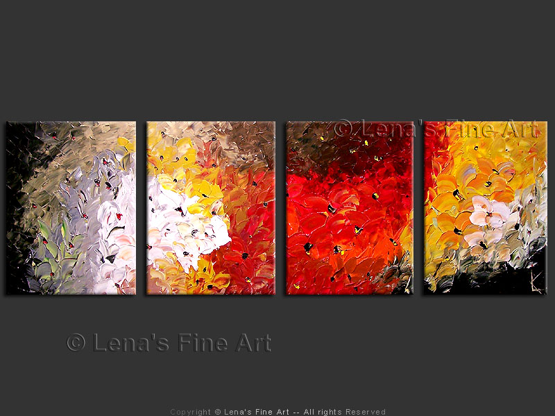Original Artwork - My Garden In The Fall