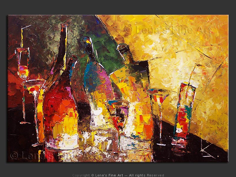 Original Artwork - Cocktail Evening